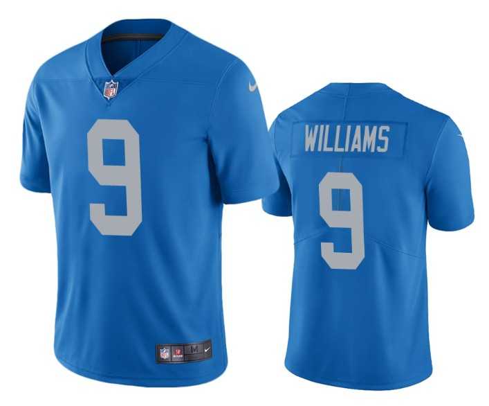 Men & Women & Youth Detroit Lions #9 Jameson Williams Blue Vapor Untouchable Limited Stitched Jerseys->denver broncos->NFL Jersey